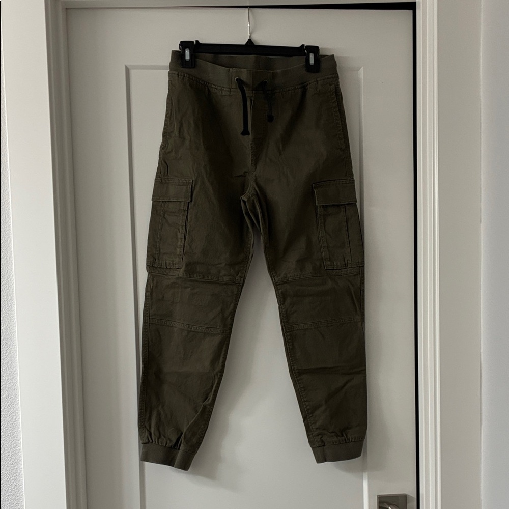 H&M Kid’s Dark Olive Cargo Pants